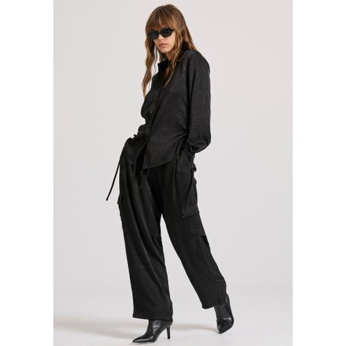 Women's Cargo Pants with Loose Fit & Elasticated Waist