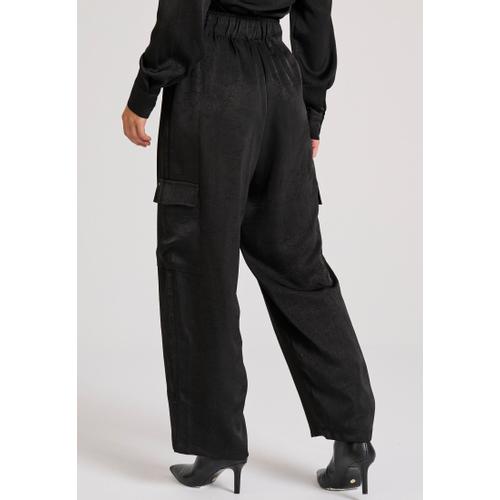 Women's Cargo Pants with Loose Fit & Elasticated Waist