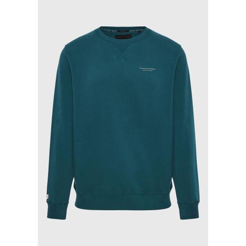 Men's The Essentials Crew Neck Sweatshirt with Chest Print