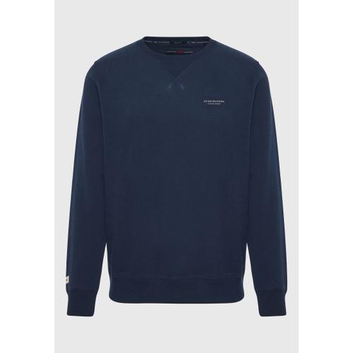 Men's The Essentials Crew Neck Sweatshirt with Chest Print