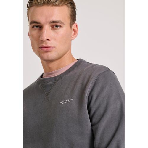 Men's The Essentials Crew Neck Sweatshirt with Chest Print