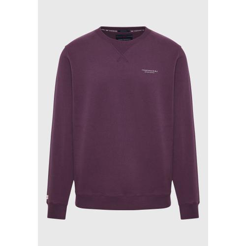 Men's The Essentials Crew Neck Sweatshirt with Chest Print