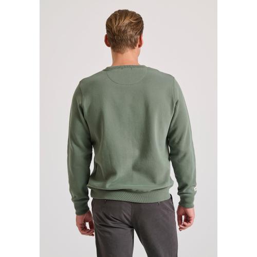 Men's The Essentials Crew Neck Sweatshirt with Chest Print