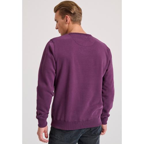 Men's The Essentials Crew Neck Sweatshirt with Chest Print