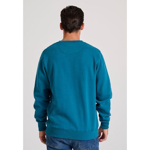 Men's The Essentials Crew Neck Sweatshirt with Chest Print