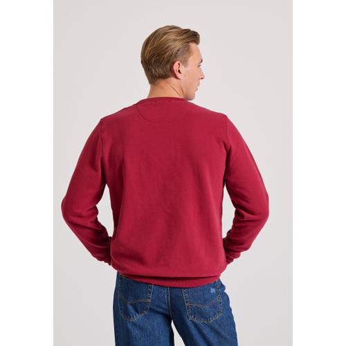 Men's The Essentials Crew Neck Sweatshirt with Chest Print
