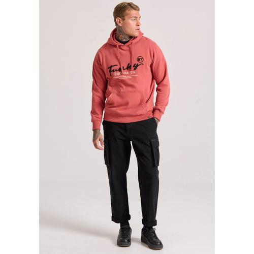 Men's Loose Fit Cargo Pants in Jacquard Weave with Multiple Pockets