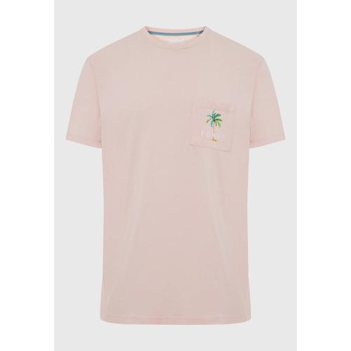 Men's Organic Cotton T-shirt With Brushed Print