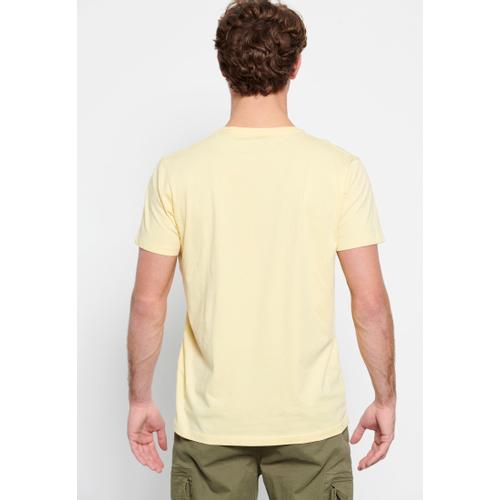 Men's Organic Cotton T-shirt With Brushed Print