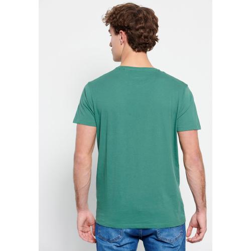 Men's Organic Cotton T-shirt With Brushed Print