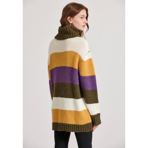 Women's Long Sweater with Loose Fit