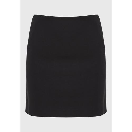 Women's Viscose Mini Skirt with Regular Fit, Concealed Back Zip and Front Pockets