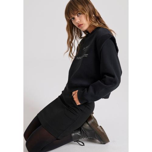 Women's Viscose Mini Skirt with Regular Fit, Concealed Back Zip and Front Pockets