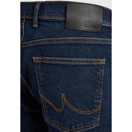 Men's Tapered Fit Low-Rise Jeans with Whisker Details by LTB x Funky Buddha