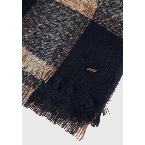 Men's Classic Plaid Scarf with Soft and Lightweight Fabric