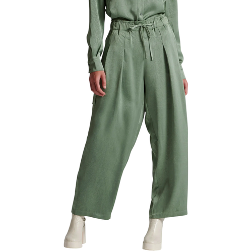 Women's Cargo Pants with Loose Fit & Elasticated Waist