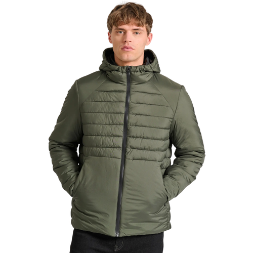 Men’s Quilted Traveller Jacket with Hood, Lightweight & Insulated