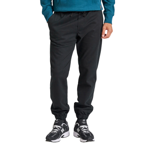 Men’s Chino Jogger Pants with Elastic Waistband & Cuffed Ankles