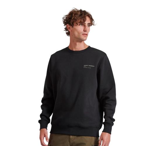 Herren Sweatshirt mit entspannter Passform und grafischem Druck auf der Rückseite