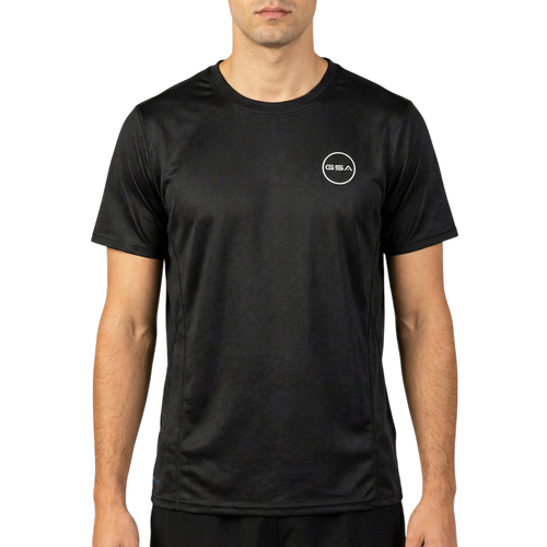 Ανδρικό Αθλητικό T-Shirt με Τεχνικό Ύφασμα & Στρογγυλή Λαιμόκοψη