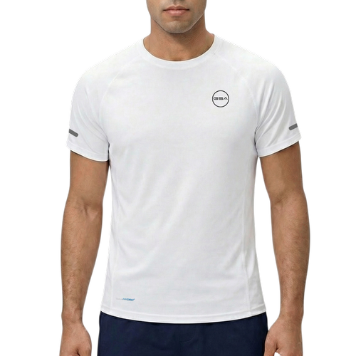 Ανδρικό Slim Fit T-Shirt με Στρογγυλή Λαιμόκοψη & Τεχνικό Ύφασμα