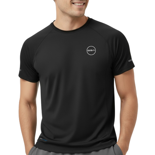 Men’s Camiseta Hydro con Cuello Redondo & Tejido de Secado Rápido