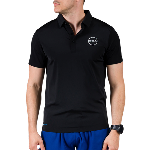Ανδρικό Μπλουζάκι Polo με Κλασική Εφαρμογή & Στάμπα στο Στήθος
