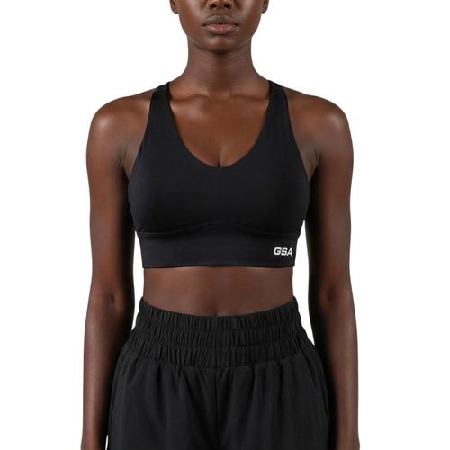 Brassière De Sport Femme À Doubles Bretelles & Tissu Sans Coutures