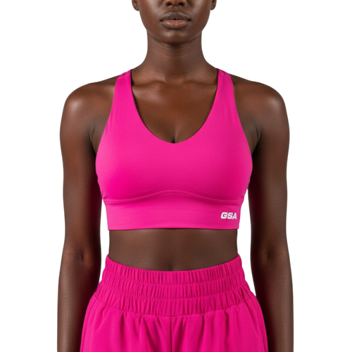Brassière de sport femme à double bretelles & dos athlétique