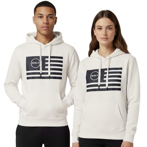 Unisex Hoodie with Slim Fit, Logo & Front Pocket