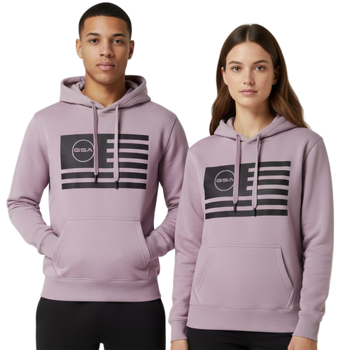 Unisex Φούτερ με Κουκούλα, Slim Γραμμή, Λογότυπο & Μπροστινή Τσέπη