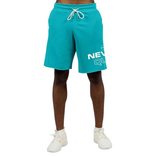 Bermuda Homme En Coton Avec Imprimé Graphique & Poche Arrière