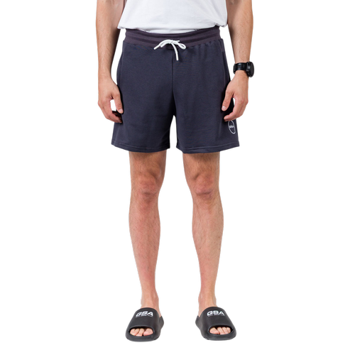 Short 3/4 Hombre De Algodón Con Cintura Elástica & Bolsillos Laterales