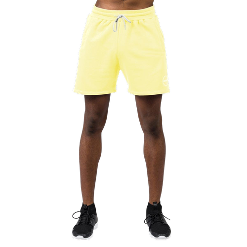 Short 3/4 Hombre De Algodón Con Cintura Elástica & Bolsillos Laterales