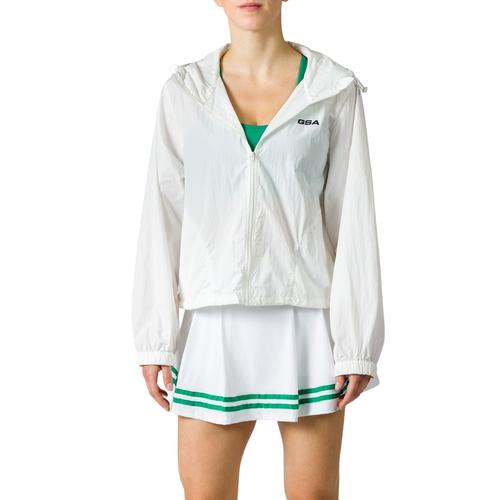 Chaqueta Ligera de Tenis para Mujer con Capucha Ajustable y Ajuste Slim