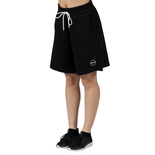 Γυναικεία Βαμβακερή Βερμούδα με Ελαστική Μέση & Κορδόνι