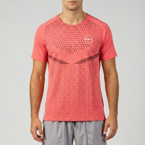 Men’s Performance T-Shirt with Technical Fabric & Round Neckline