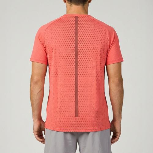 Men’s Performance T-Shirt with Technical Fabric & Round Neckline