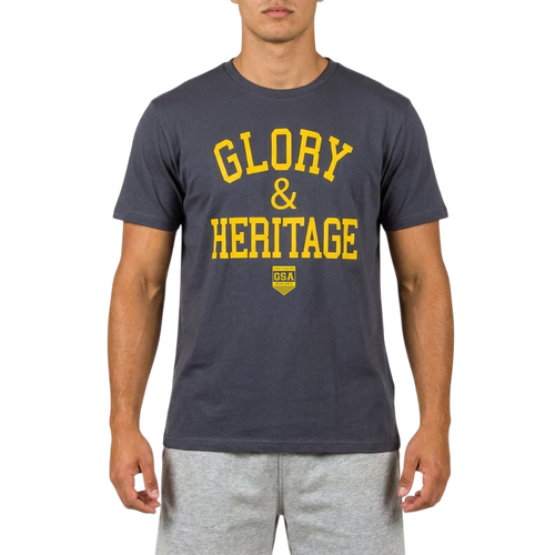 Ανδρικό T-shirt με Στρογγυλή Λαιμόκοψη & Κοντά Μανίκια