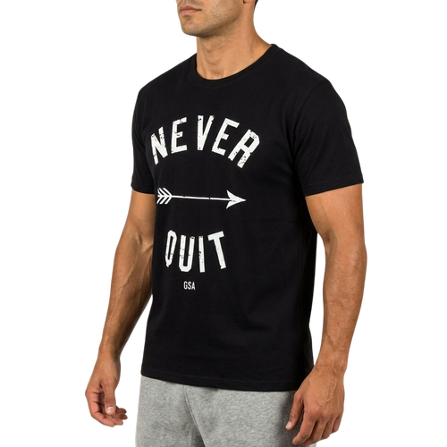 Ανδρικό T-shirt με Στρογγυλή Λαιμόκοψη & Κοντά Μανίκια