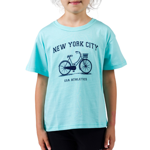 Παιδικό T-Shirt για Kορίτσια με Εμπρόσθια Εκτύπωση & Βαμβακερό Ύφασμα