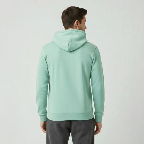 Unisex Zip-Up Hoodie with Slim Fit & Side Pockets