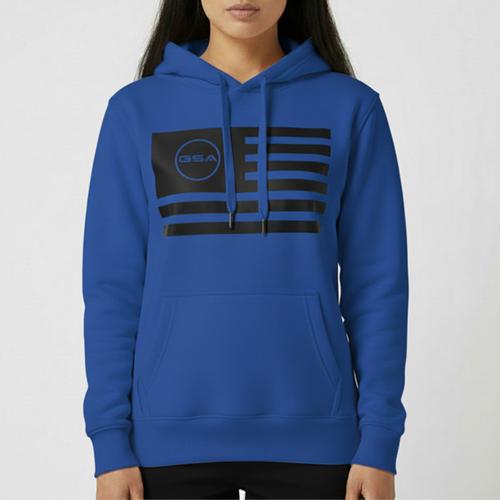 Unisex Hoodie with Slim Fit, Logo & Front Pocket