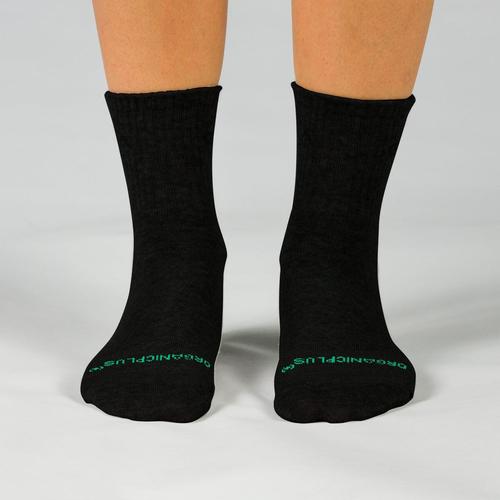 Women’s Ultralight Athletic Socks in Organic Cotton Blend - 3 Pack