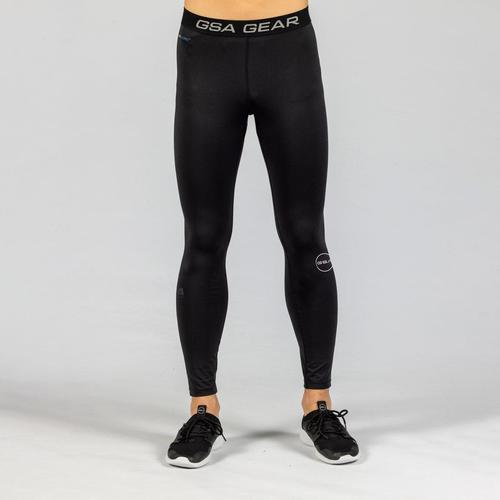 Men's Gearplus Compression Tights with Ergonomic Side Pocket