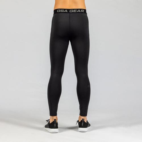 Men's Gearplus Compression Tights with Ergonomic Side Pocket