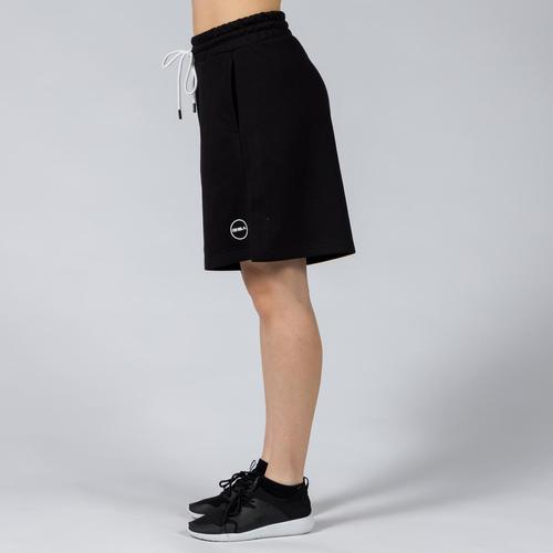 Women's Cotton Bermuda Shorts with Elastic Drawstring Waist