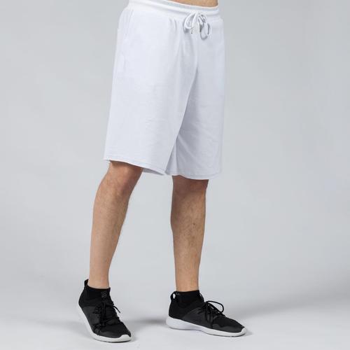 Men's Cotton Shorts with Elastic Drawstring Waist & Side Pockets