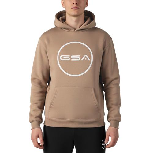 Sudadera con Capucha para Hombre en Suave Forro Polar con Gran Logotipo Estampado