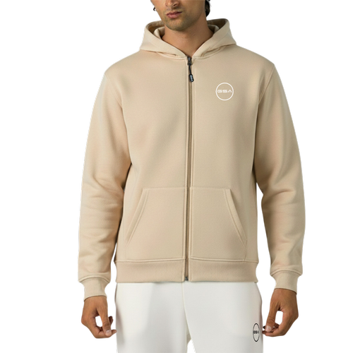 Ανδρική Αθλητική Ζακέτα με Τσέπες Τύπου Καγκουρό & Fleece Επένδυση